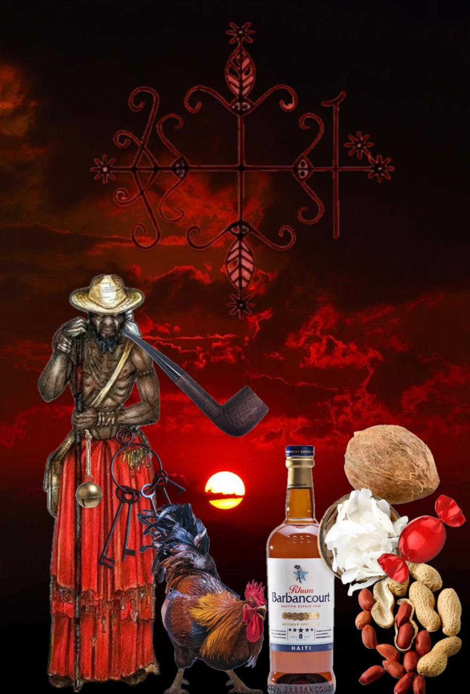 Orisha Print : Legba/Esu