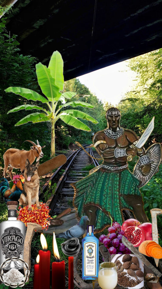 Orisha Print : Ogun