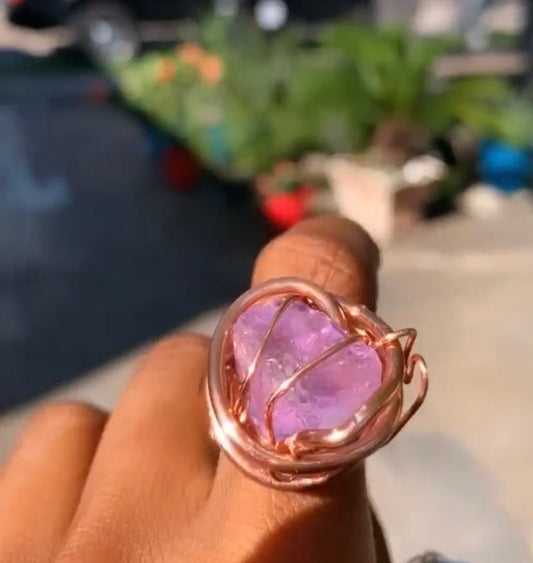 Custom Crystal Ring*