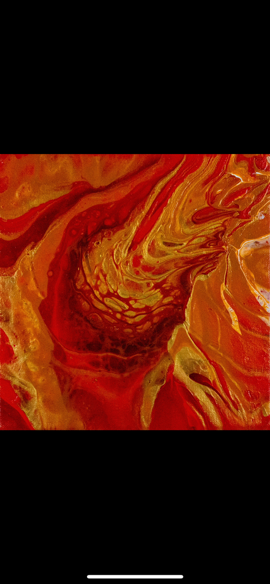 Lava Painting